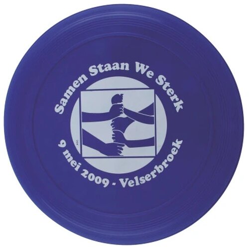 Gekleurde frisbee met ringen Blauw