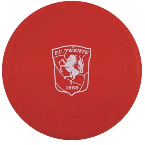 Gekleurde frisbee met ringen Rood