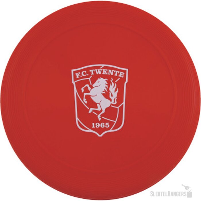 Gekleurde frisbee met ringen Rood