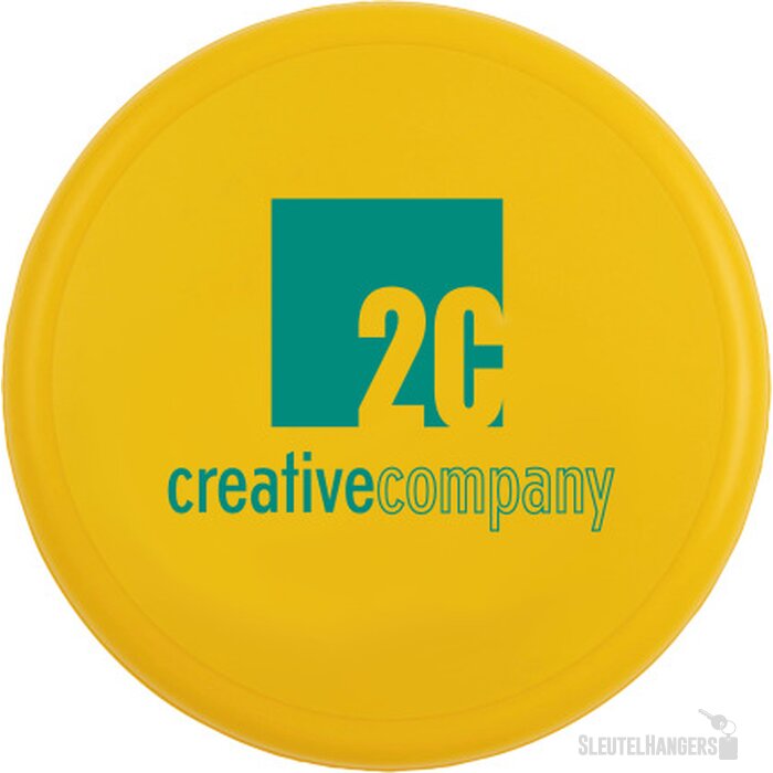 Gekleurde frisbee zonder ringen Geel