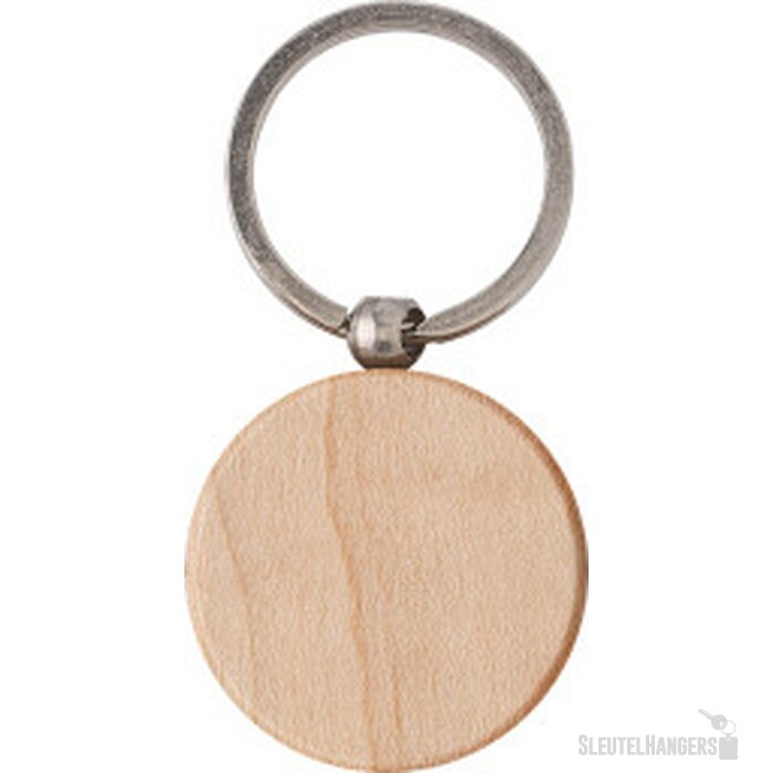 Houten sleutelhanger