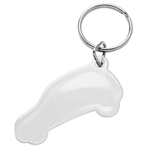 Sleutelhanger auto transparant