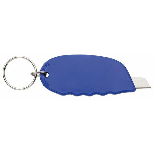 Sleutelhanger met mesje blauw