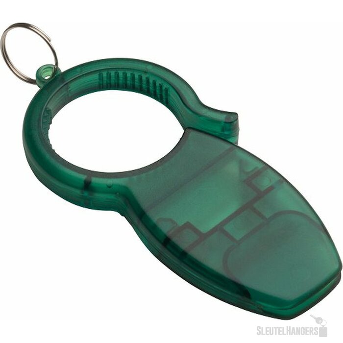Sleutelhanger 3-in-1 opener groen