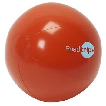 Grote Strandbal (Ø 40 Cm) Rood