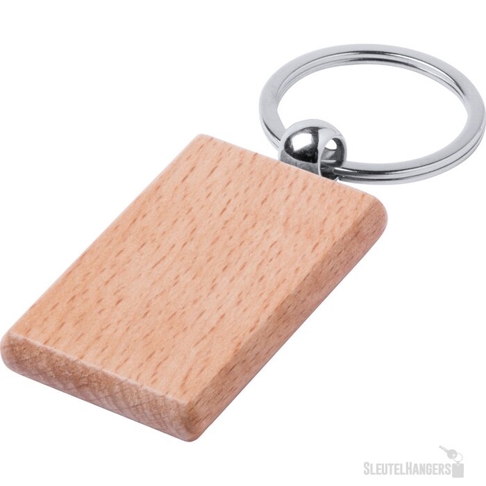 Beukenhout Sleutelhanger Naturel