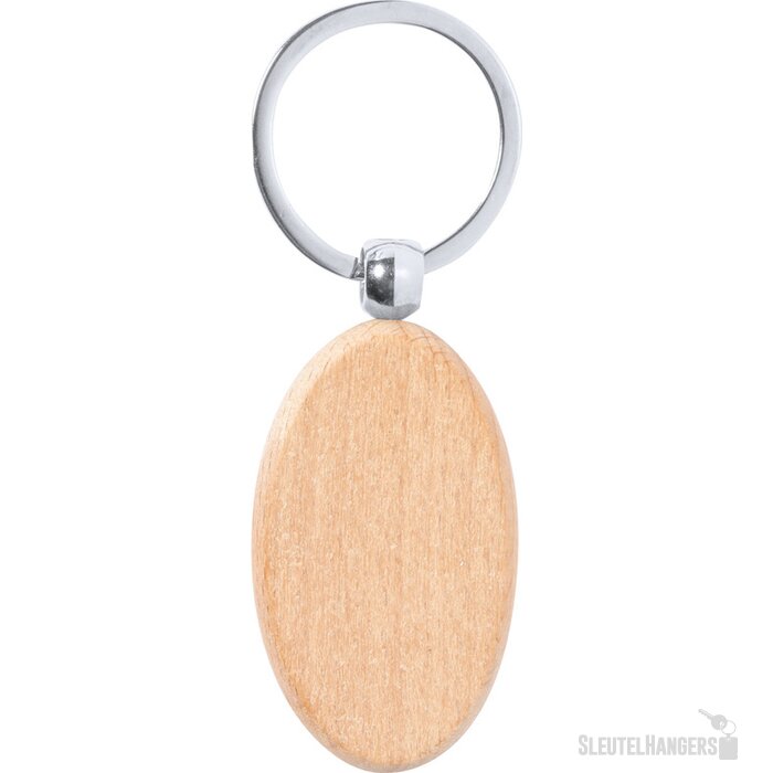 Beukenhout Sleutelhanger Naturel
