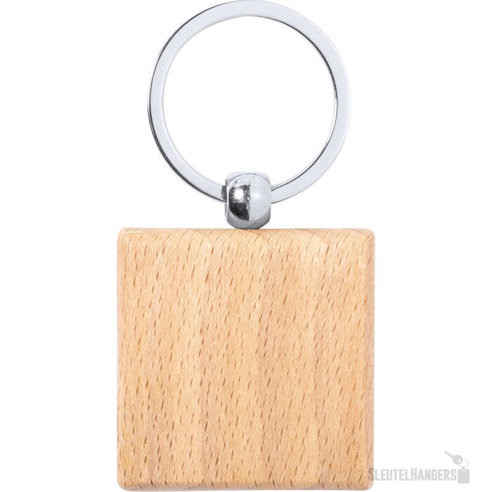 Beukenhout Sleutelhanger Naturel