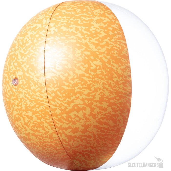 Strandbal met fruitdecoratie (Ø 28 cm) Oranje