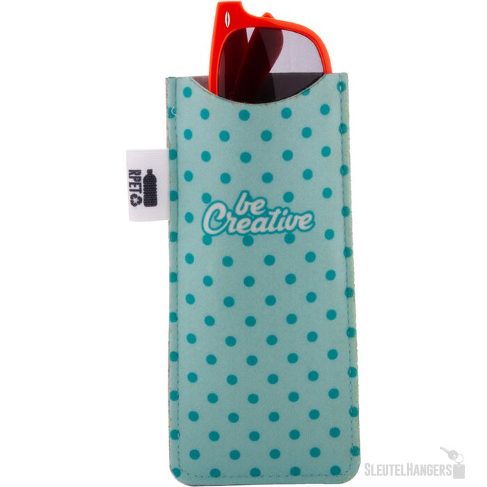 Custom Made Brillenkoker Van Rpet Grijs