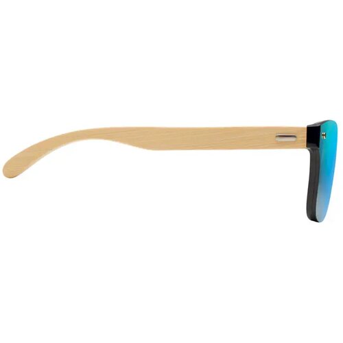 Zonnebril met all-over glas Blauw