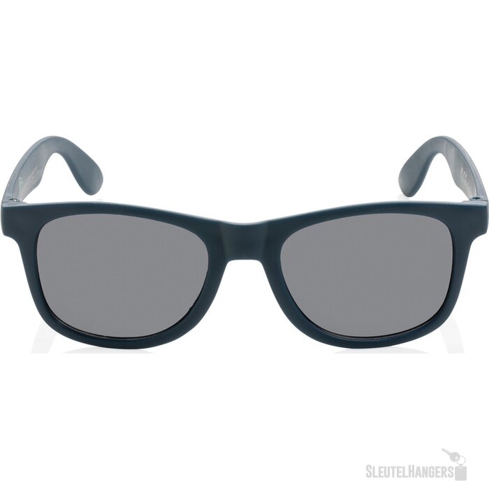 GRS zonnebril van gerecycled PP-plastic donkerblauw