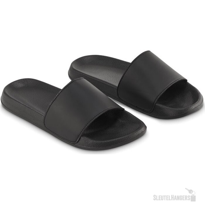 Slippers anti-slip maat 36/37 Zwart