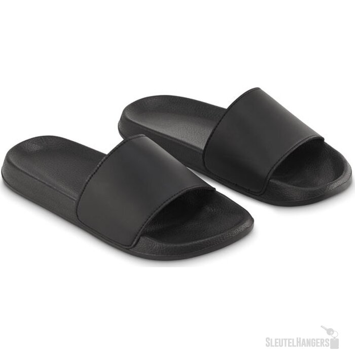 Badslippers anti-slip maat 38/39 Zwart