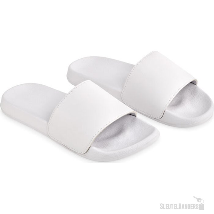 Slippers anti-slip maat 44/45 Wit