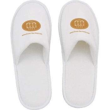 Hotel slippers met dichte teen Wit Hotel slippers met dichte teen Wit