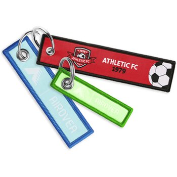 Geweven remove before flight tag