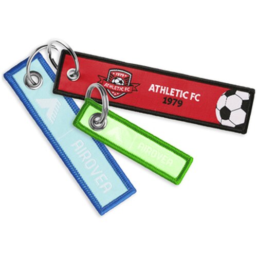 Geweven remove before flight tag