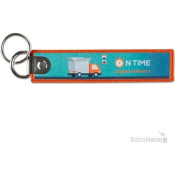 Flight tag met dubbele ring