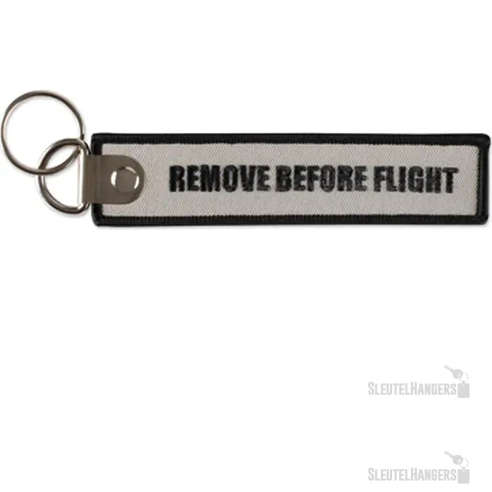 Flight tag met dubbele ring