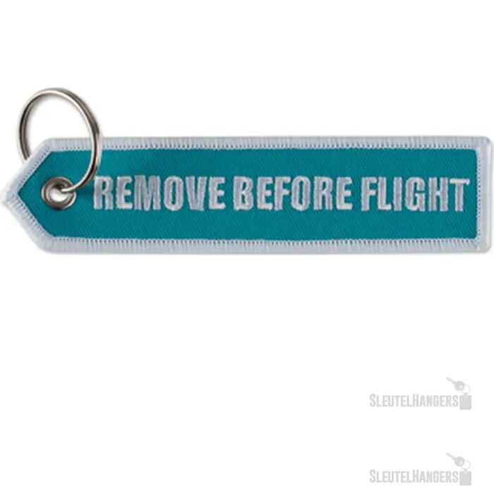 Remove before flight tag met punt