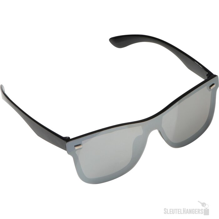 Zonnebril met spiegelglazen Zwart