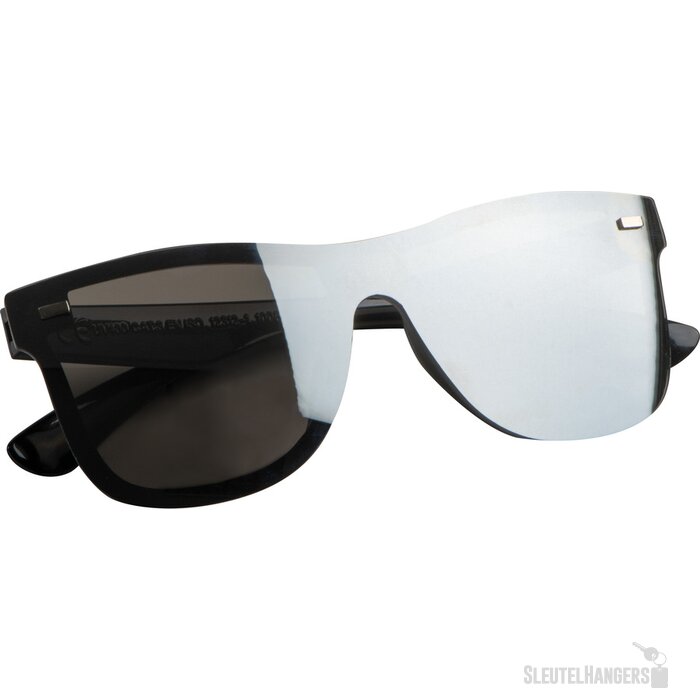 Zonnebril met spiegelglazen Zwart