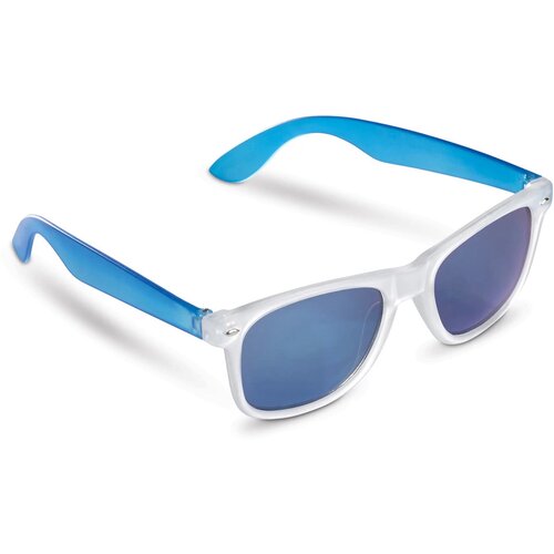 Zonnebril in frosty kleuren Blauw