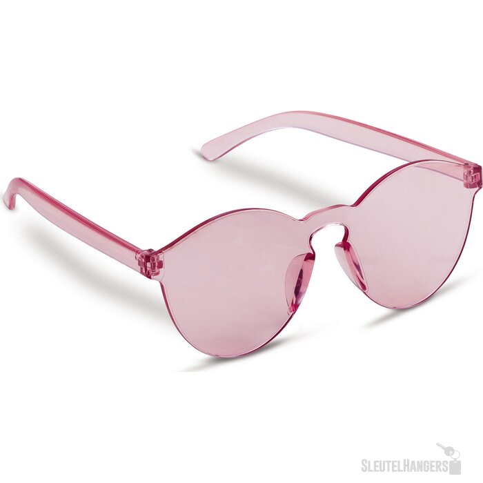 Zonnebril in retrostijl Roze
