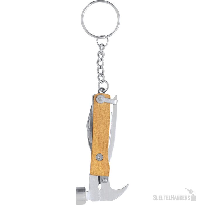 Meniok Multi Tool Sleutelhanger Natuurlijk