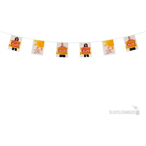 Papieren vlaggenlijn