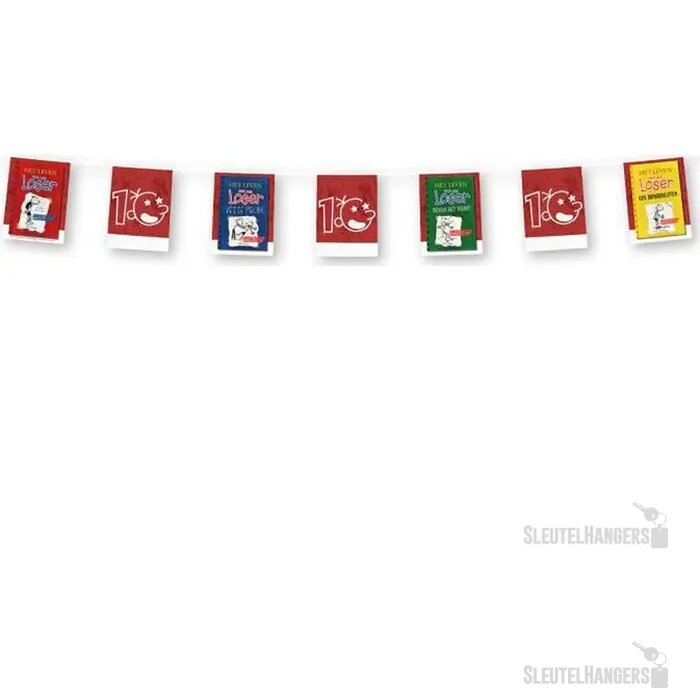 Papieren vlaggenlijn