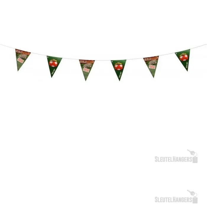 FLAMSTOP wimpellijn met wimpels