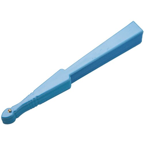 Plastic Waaier Lichtblauw