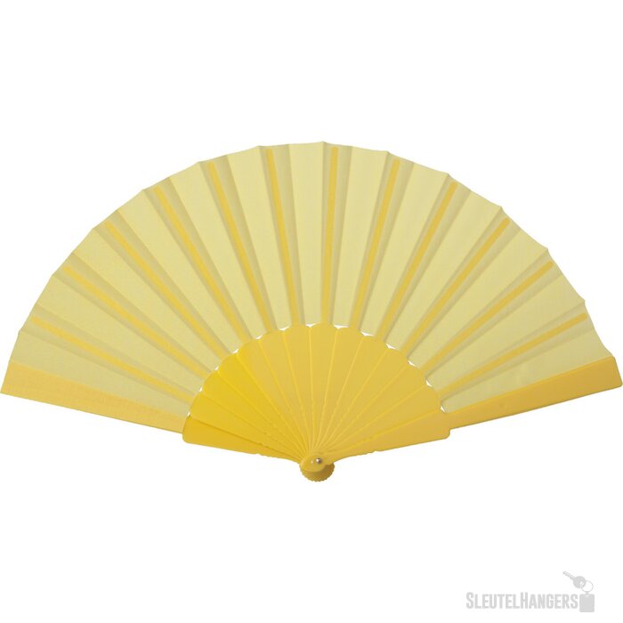 Plastic Waaier Geel
