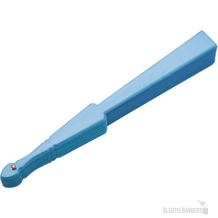 Plastic Waaier Blauw