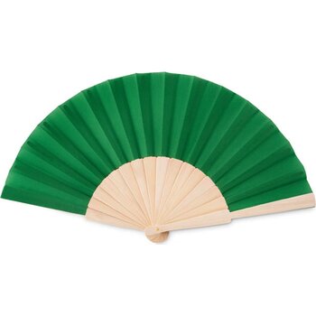 Houten waaier Groen