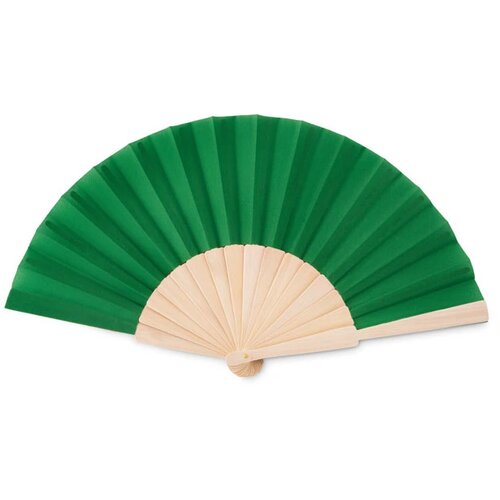 Houten waaier Groen