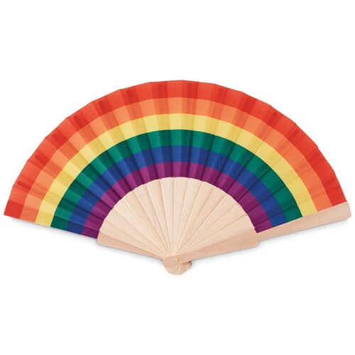 Regenboog waaier Veelkleurig