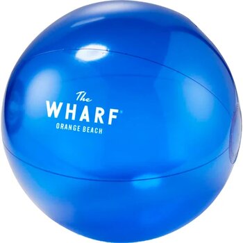 Doorzichtige Strandbal (Ø 28 Cm) Blauw