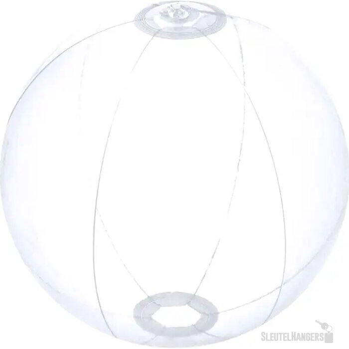 Doorzichtige Strandbal (Ø 28 Cm) Wit