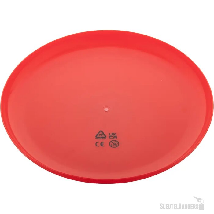 Frisbee Van Gerecycled Pp-Kunststof Rood