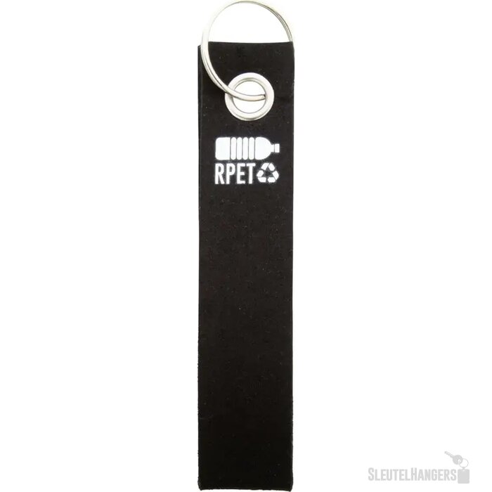 Goedkope Vilt Sleutelhanger Zwart