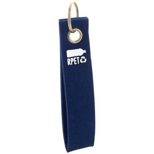 Goedkope Vilt Sleutelhanger Blauw