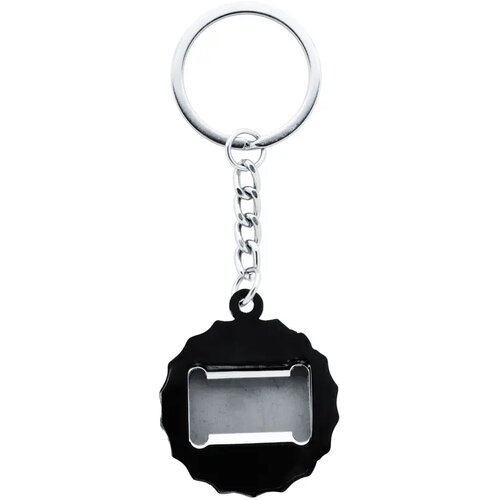 Kroonkurk Sleutelhanger Met Opener Zilver