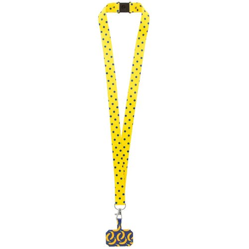 Custom Made Lanyard Telefoonkoord Wit
