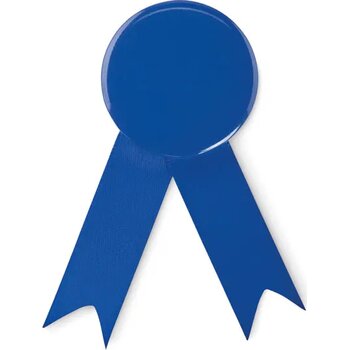 Speld met lint Lazo royal blauw Speld met lint Lazo royal blauw