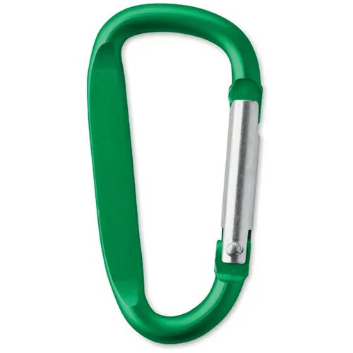 Aluminium karabijnhaak sleutelhanger Groen