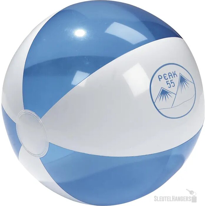 Beachball Bedrukken (Ø 30 Cm) Wit/Blauw