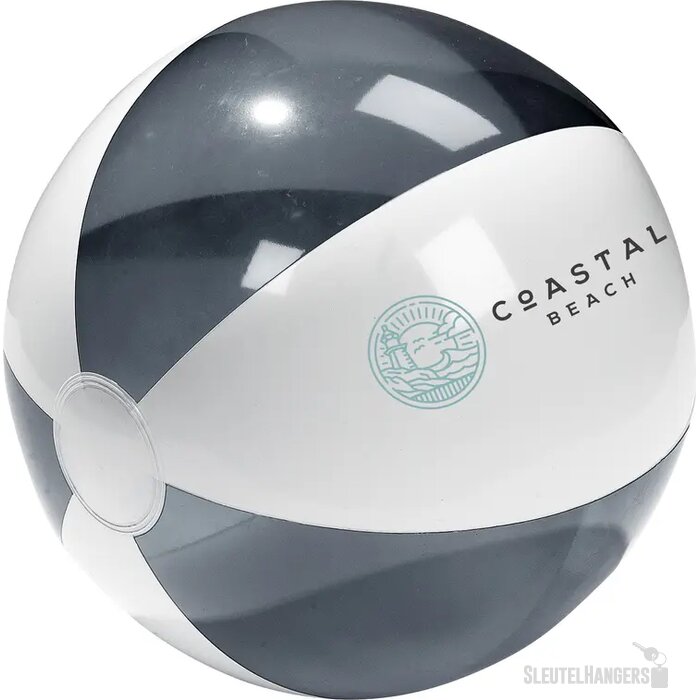 Beachball Bedrukken (Ø 30 Cm) Wit/Zwart